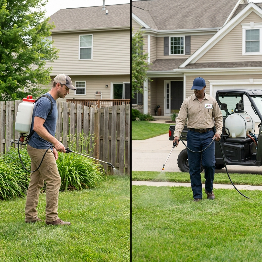 DIY vs Professional Mosquito Yard Treatment: Full Season Cost
