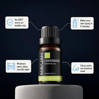 Pure Natural Essential Oil Set (10ml) – Lemongrass