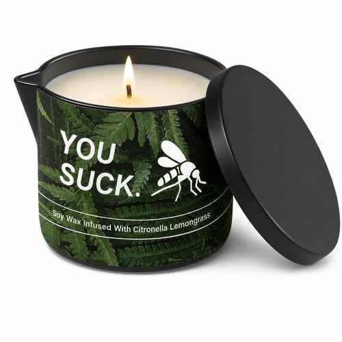 Citronella Massage Oil Candle — main product photo