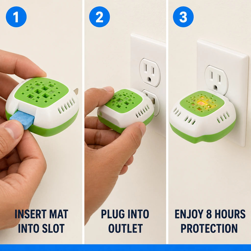 Portable Mosquito Coil Heater