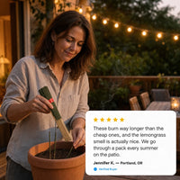 Natural Citronella Incense Sticks 20pcs