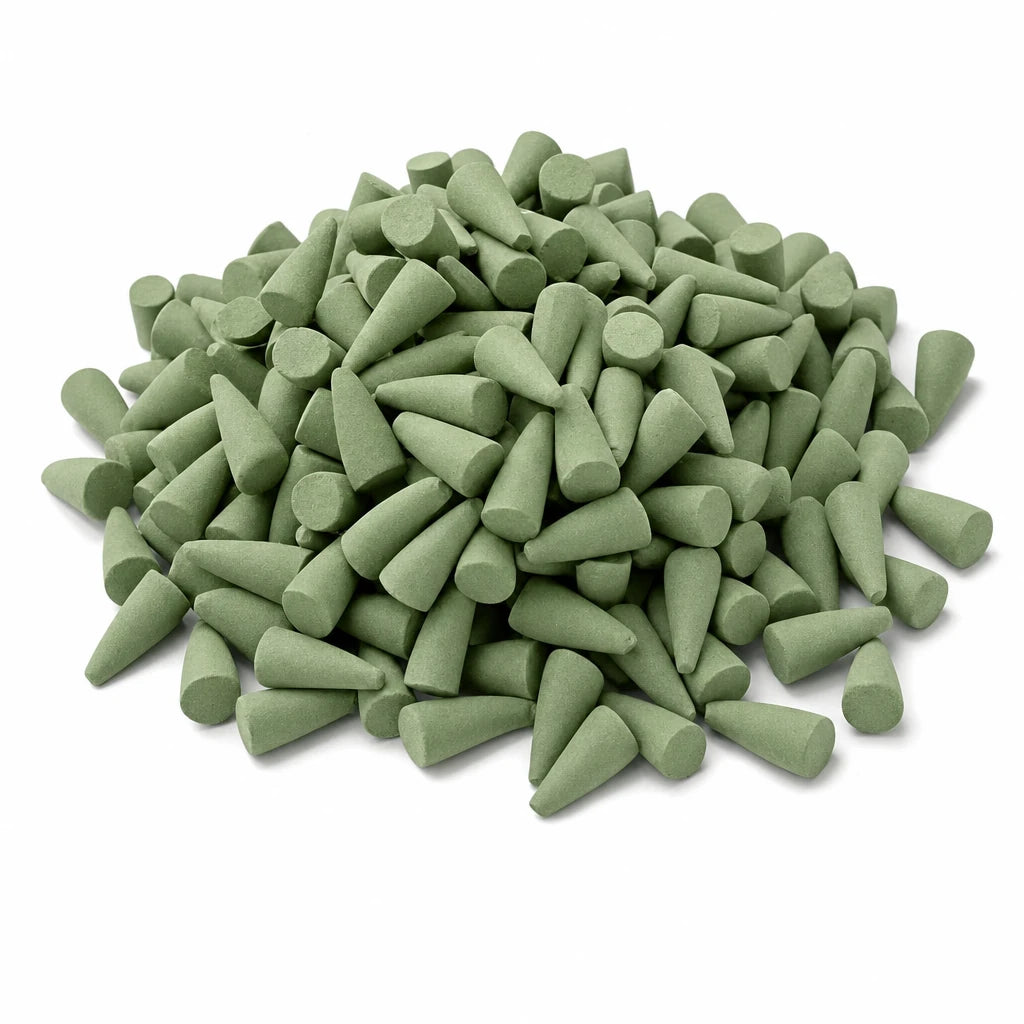 Lemongrass Citronella Incense Cones – Aromatherapy for Home 25pcs
