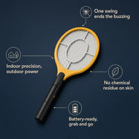 Electric Fly Swatter Racket