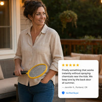 Electric Fly Swatter Racket