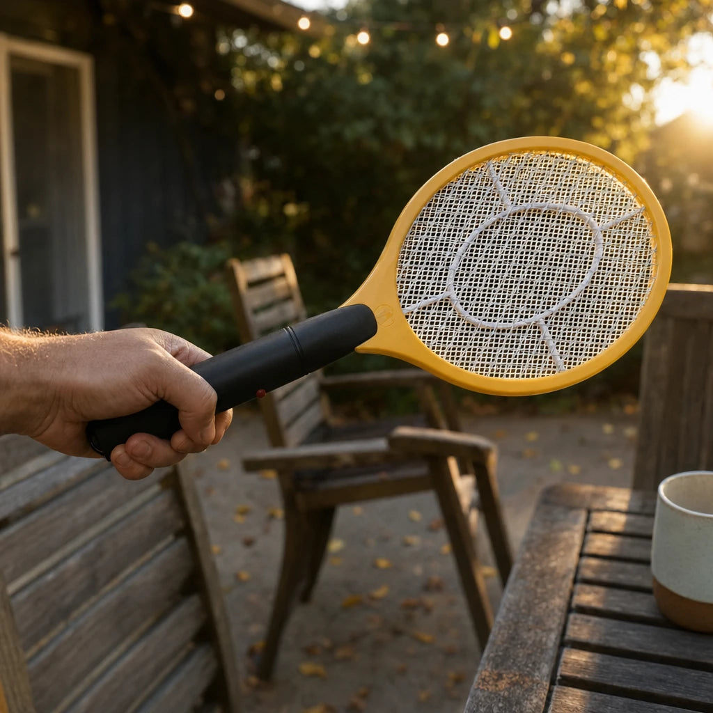 Electric Fly Swatter Racket