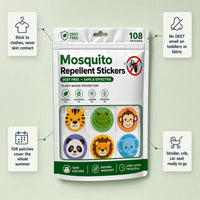 DEET-Free Mosquito Repellent Stickers