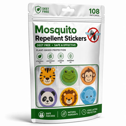 DEET-Free Mosquito Repellent Stickers