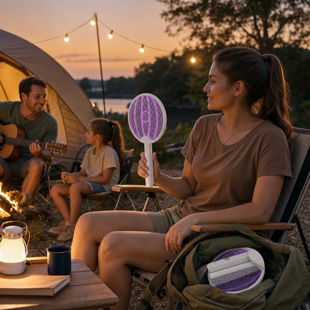 Block 1 — 4-in-1 Foldable Electric Bug Zapper