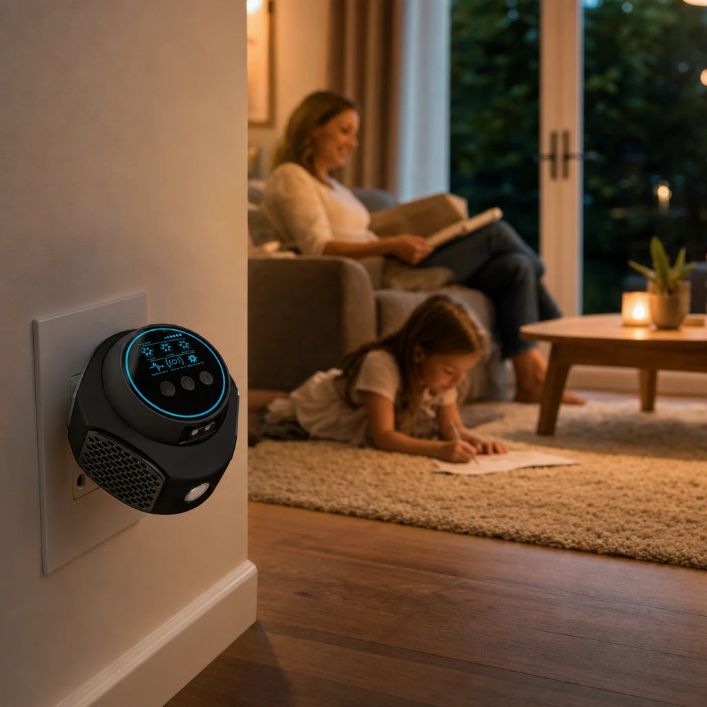 Block 1 — 4-in-1 Ultrasonic Pest Repeller – Insects & Mosquitoes