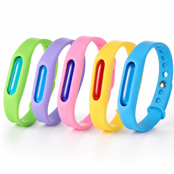 Essential Oil Anti-Mosquito Wristbands 5pcs