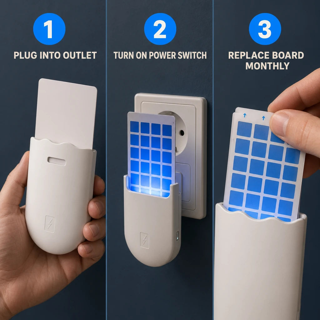 Adhesive Board Mosquito Trap Lamp (10pcs)