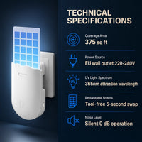Adhesive Board Mosquito Trap Lamp (10pcs)