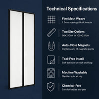 Magnetic Door Mosquito Net Curtain