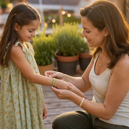 Adult Mosquito Repellent Bracelet — premium lifestyle photo