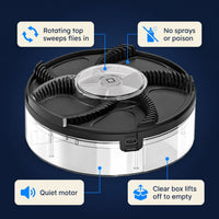 Automatic Rotating Fly Trap