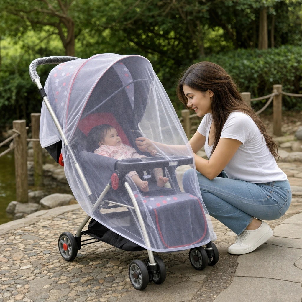Block 3 — Baby Stroller Mosquito Net Cover