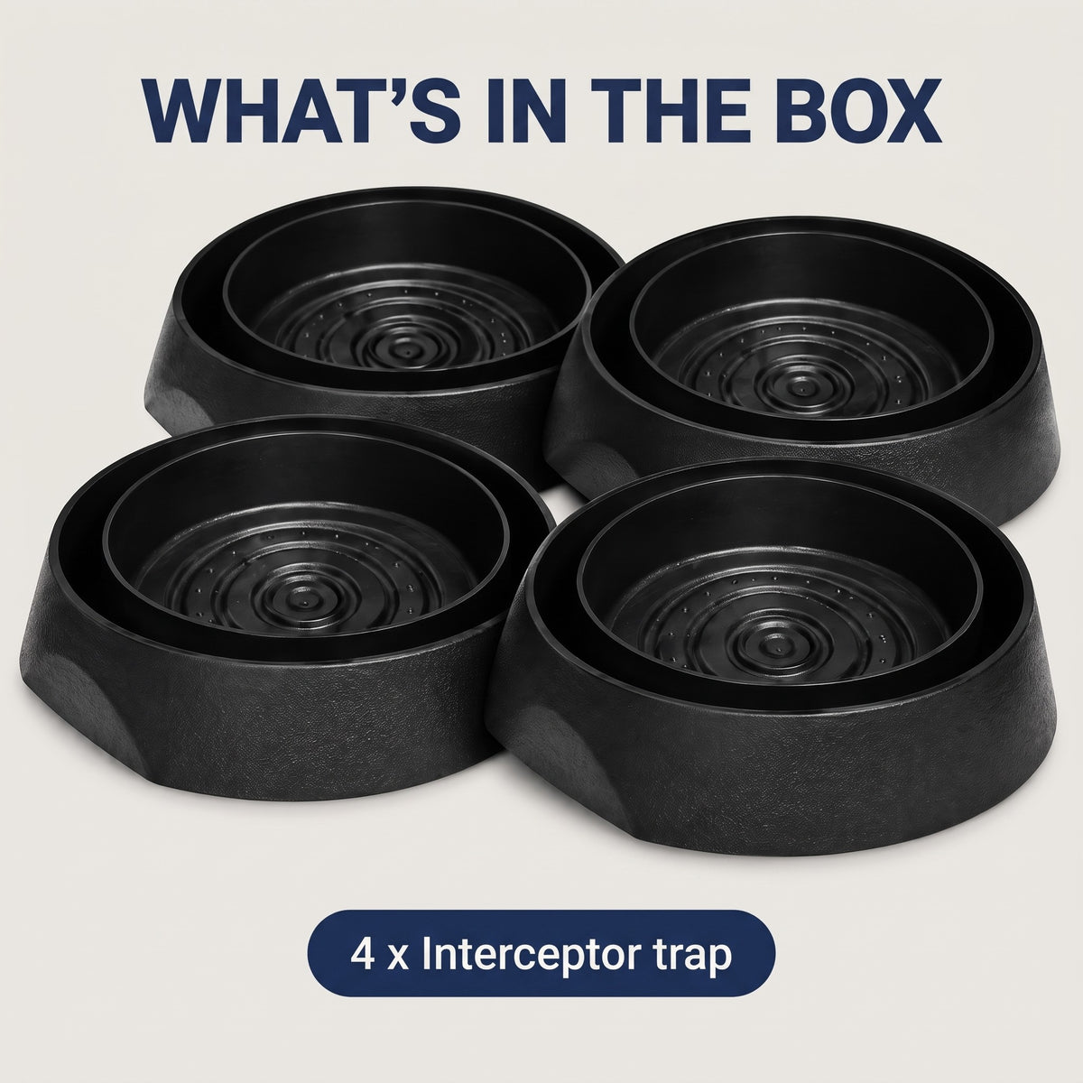 Bed Bug Interceptor Traps, 4-Pack