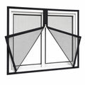 Custom-Size Window Mosquito Net with Zipper