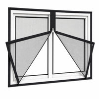 Custom-Size Window Mosquito Net with Zipper