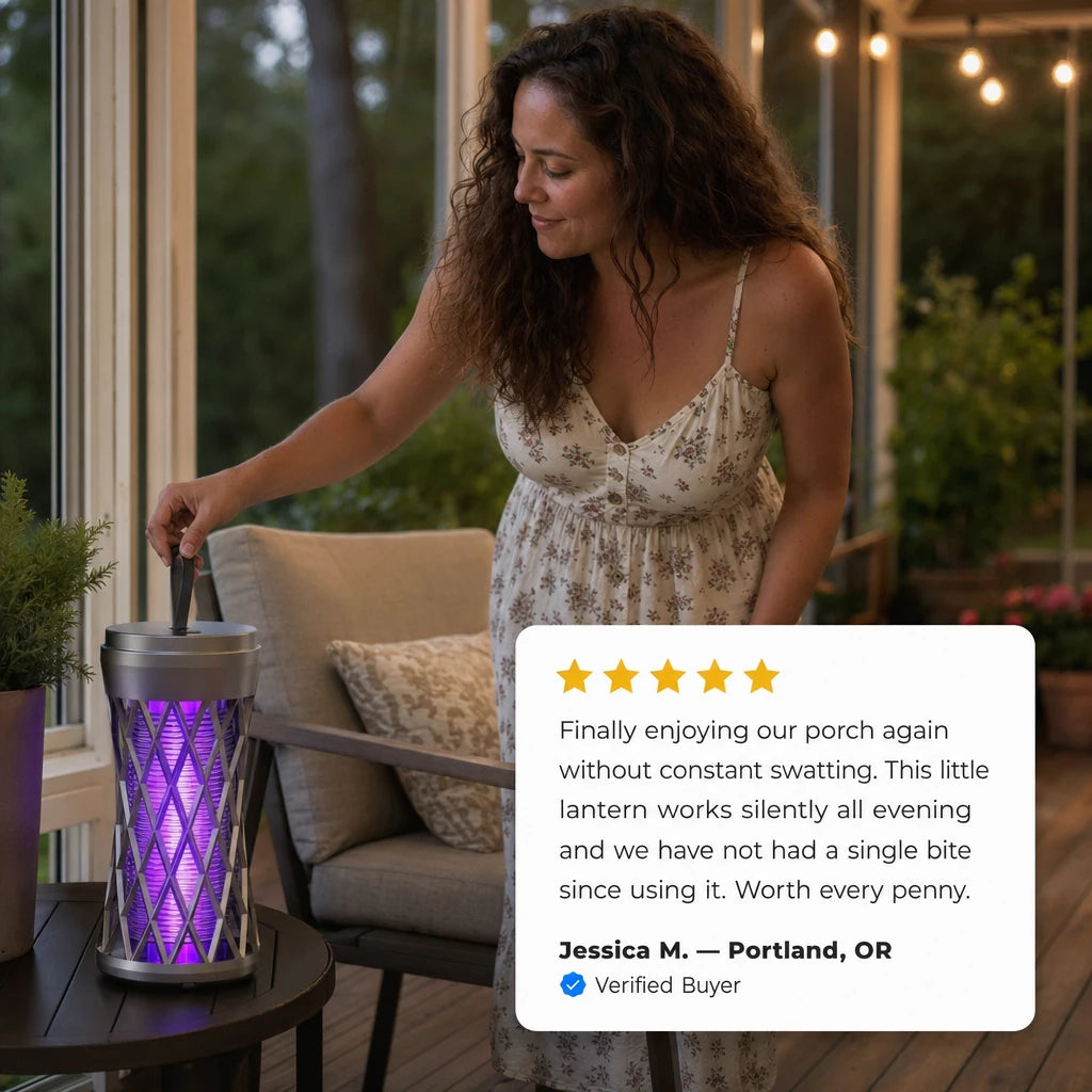 Rechargeable Mosquito Trap Lamp