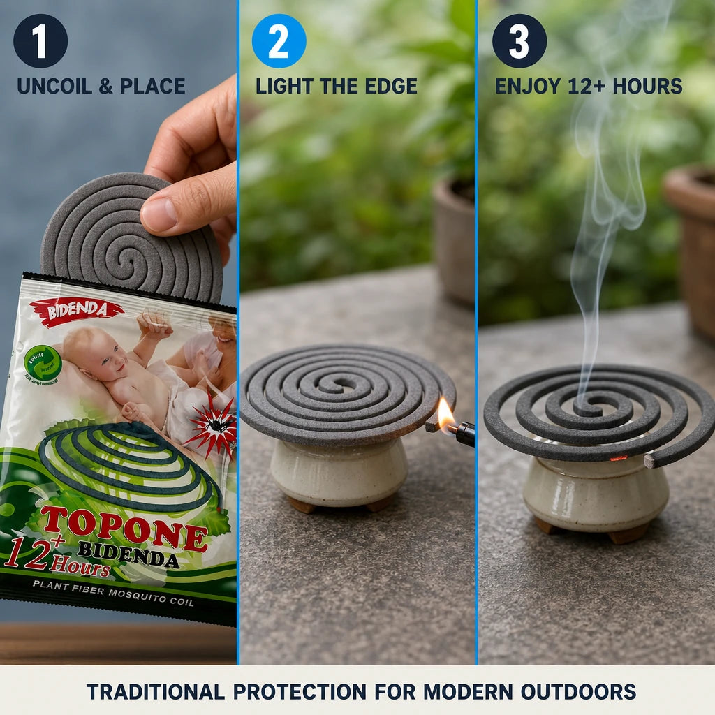 Natural Citronella Incense Coils