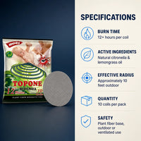 Natural Citronella Incense Coils