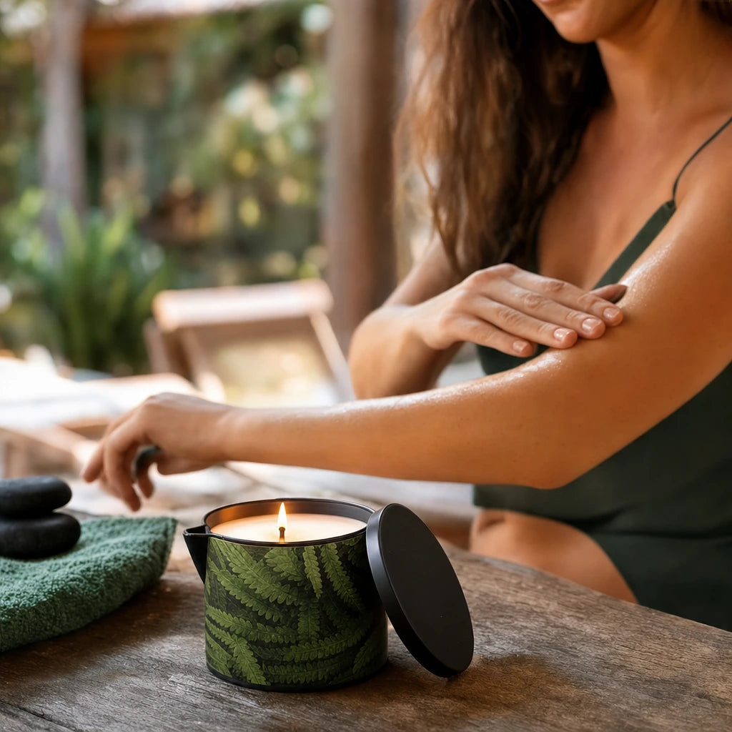 Block 3 — Citronella Massage Oil Candle