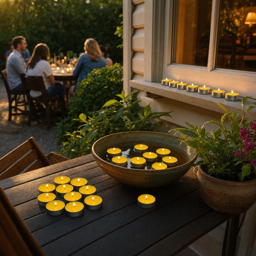Block 1 — Citronella Tea Light Candles