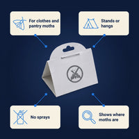 Clothes and Pantry Moth Traps, 6-Pack