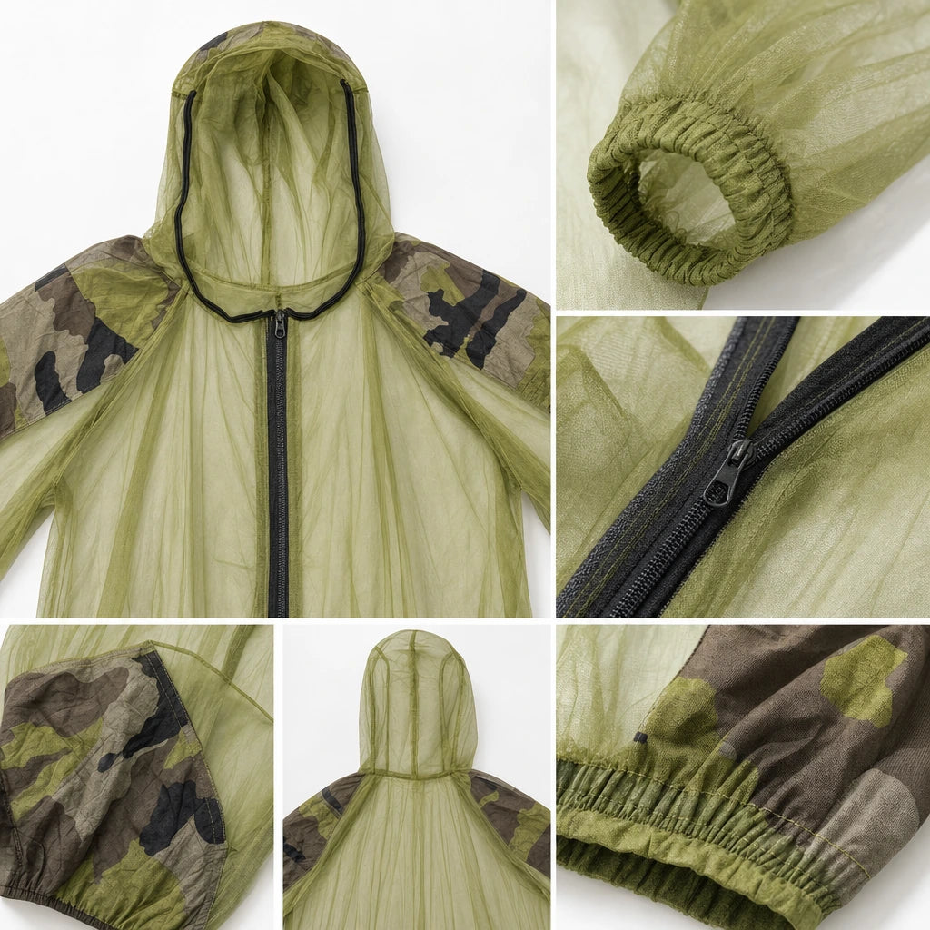 Block 2 — Complete Mosquito Repellent Suit Set – Mesh Jacket