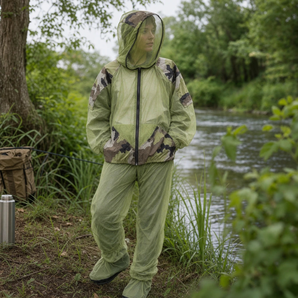 Block 3 — Complete Mosquito Repellent Suit Set – Mesh Jacket