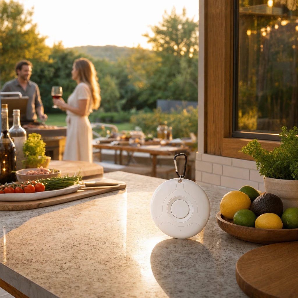 Block 1 — Decorative Ultrasonic Insect Repeller – Kitchen & BBQ