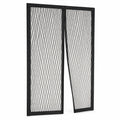 Diamond Mesh Magnetic Door Curtain – No Drilling