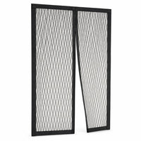 Diamond Mesh Magnetic Door Curtain – No Drilling