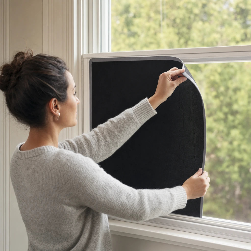 Block 3 — DIY Self-Adhesive Window Insect Screen