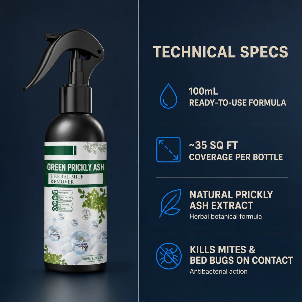 Dust Mite & Bed Bug Killer Spray – Sofas & Carpets 100mL