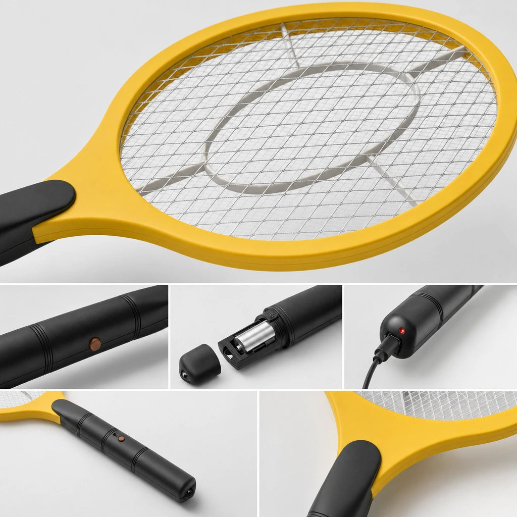 Block 2 — Electric Fly Swatter Racket