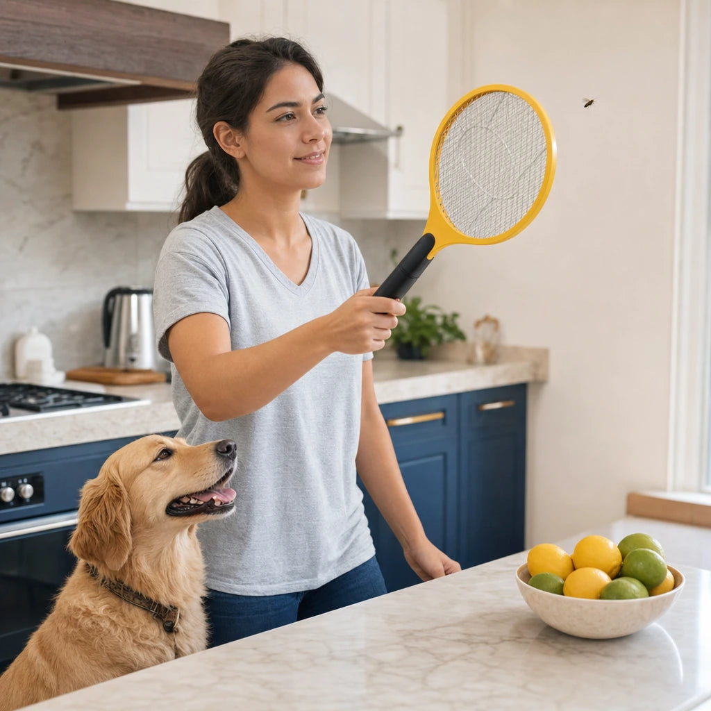 Block 3 — Electric Fly Swatter Racket