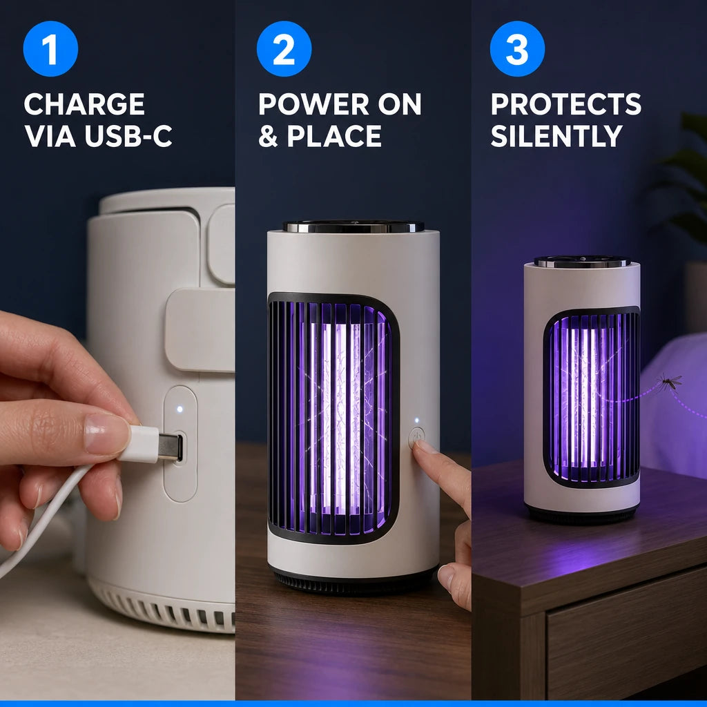 Portable Mosquito Killer Lamp