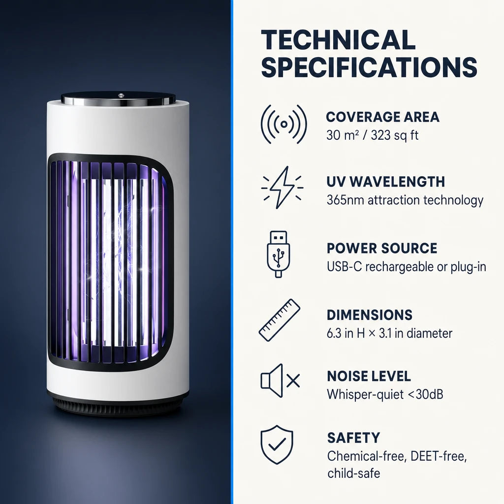 Portable Mosquito Killer Lamp