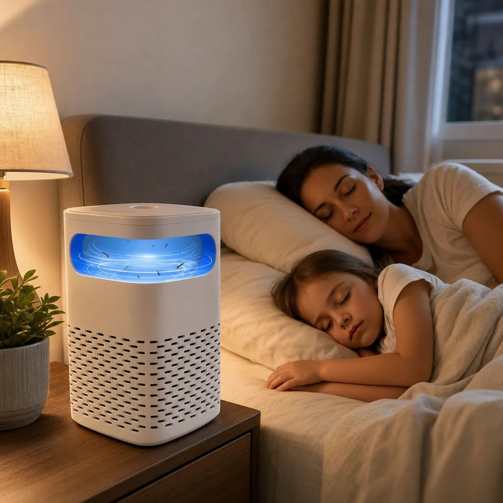 Block 3 — Electric Mosquito Trap Lamp with Suction