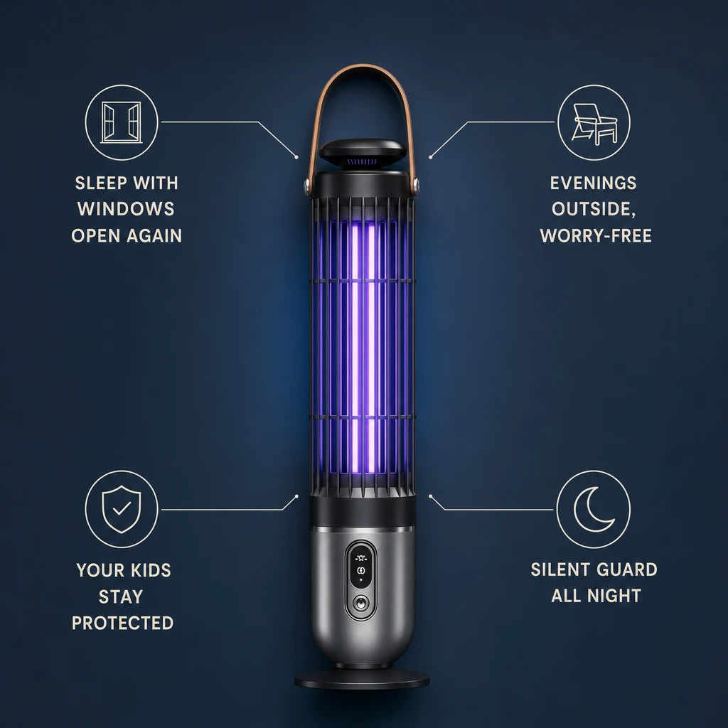 Rechargeable Electric Mosquito Killer Lamp