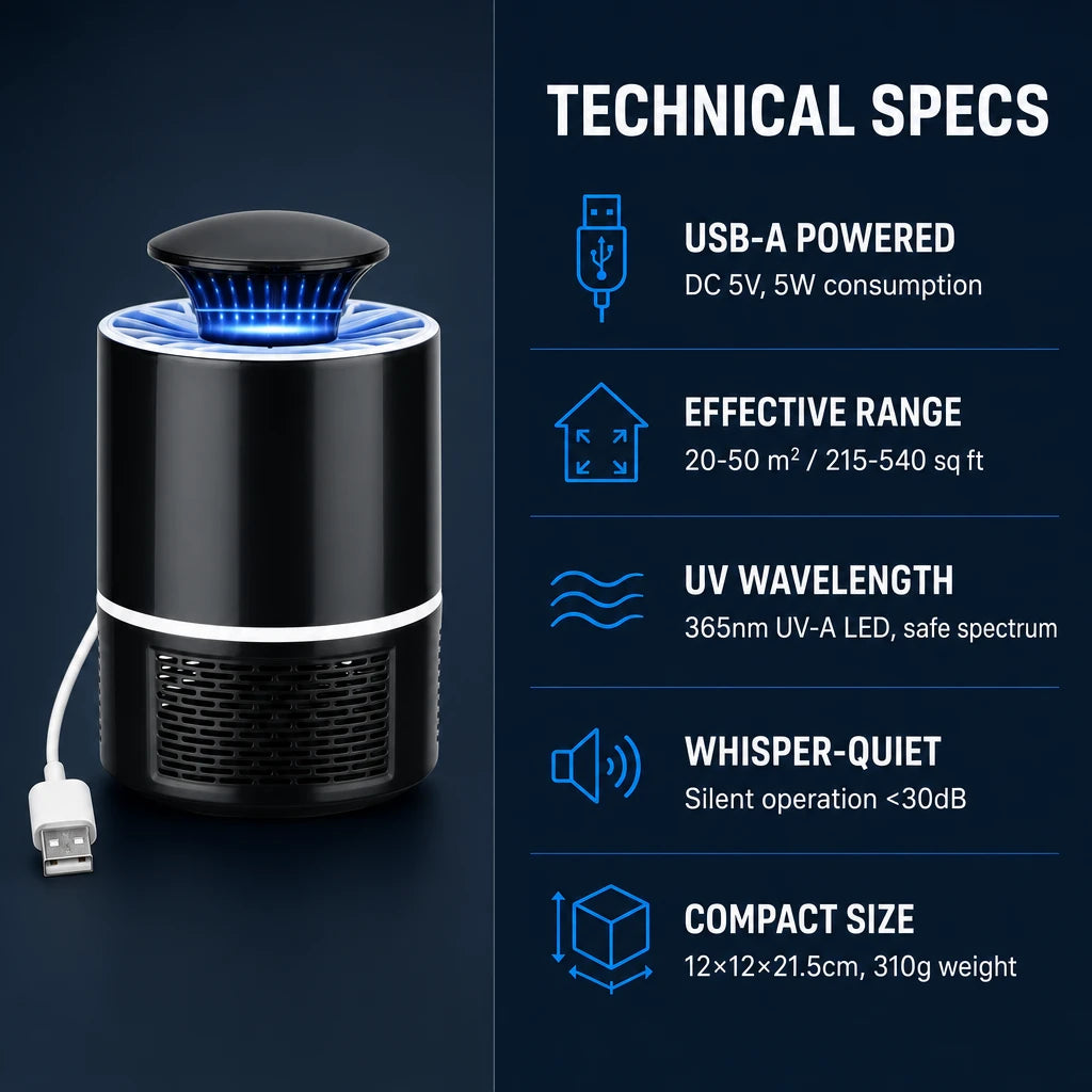 Electric USB Mosquito Trap Lamp