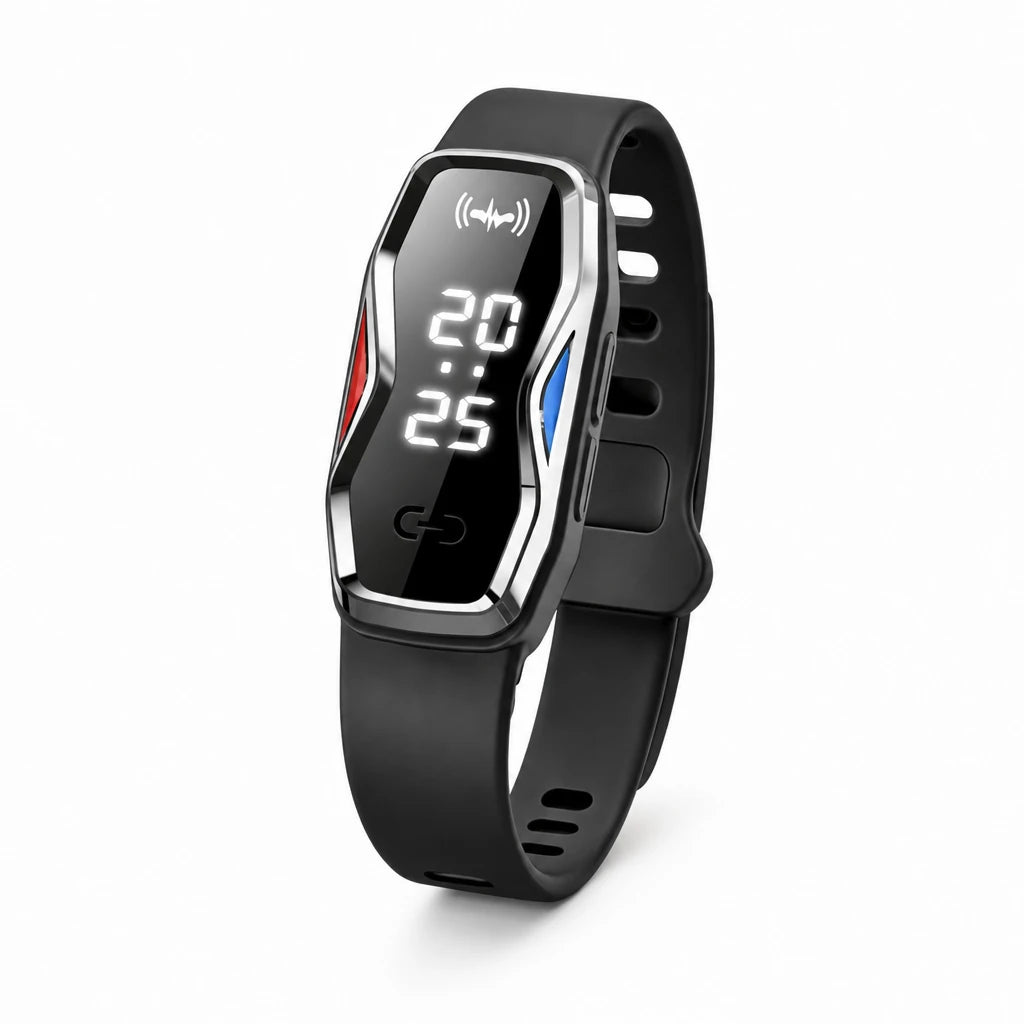 Smart Ultrasonic Mosquito Repellent Watch