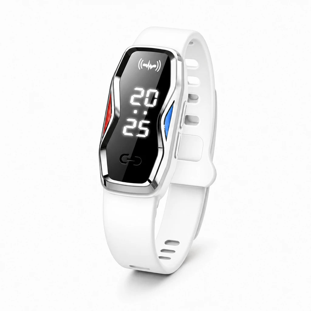 Smart Ultrasonic Mosquito Repellent Watch