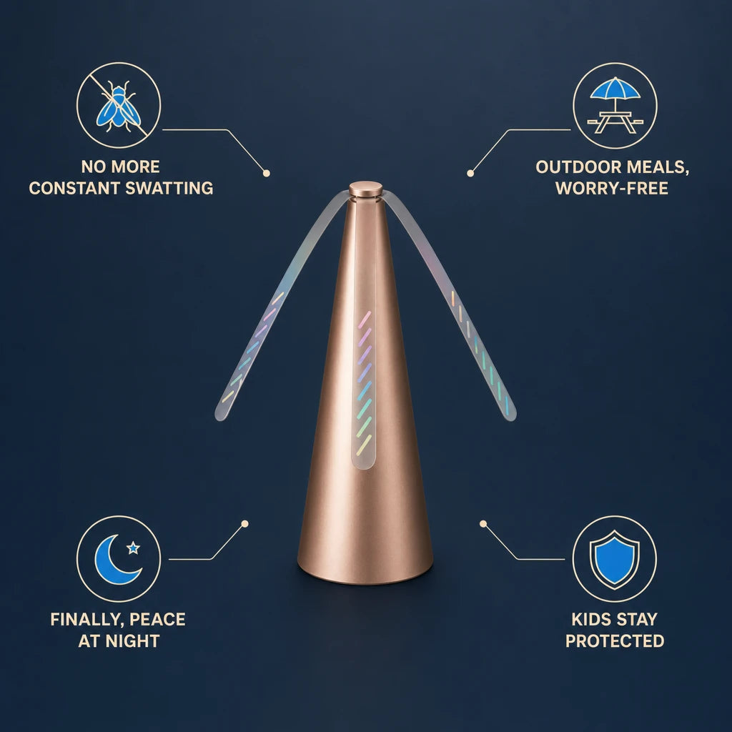 Automatic Fly Repellent Fan