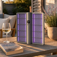 Foldable Electric Mosquito Swatter & Zapper Lamp