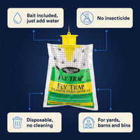 Hanging Fly Trap Bag with Bait