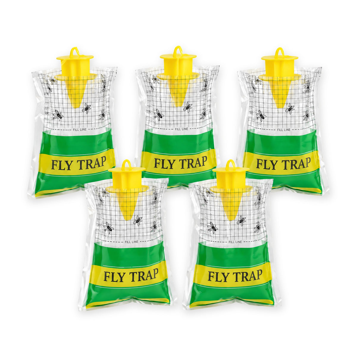 Hanging Fly Trap Bag with Bait