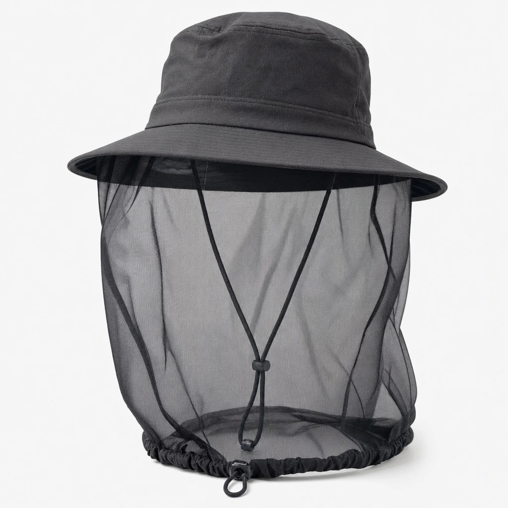 Block 2 — Head & Face Mosquito Net Hat
